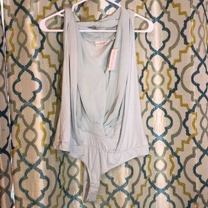 Eva mendes New York and company mint body suit